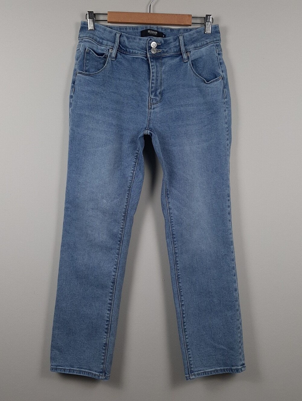 Hudson Jeans Light Wash Jeans Zip Fly Size 8